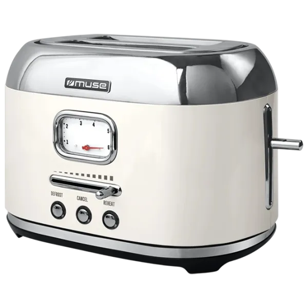 Toster Muse MS-120 SC Mecanic / 1000 W / Beige photo 1