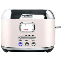 Тостер Muse MS-120 SC Механическое / 1000 Вт / Бежевый photo 2