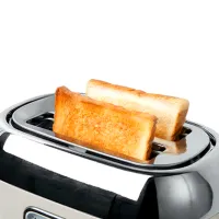 Тостер Muse MS-120 SC Механическое / 1000 Вт / Бежевый photo 3
