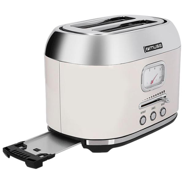 Toster Muse MS-120 SC Mecanic / 1000 W / Beige photo 5