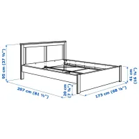 Pat Ikea Songesand/Lonset 160 x 200 cm / Furnir / White photo 7