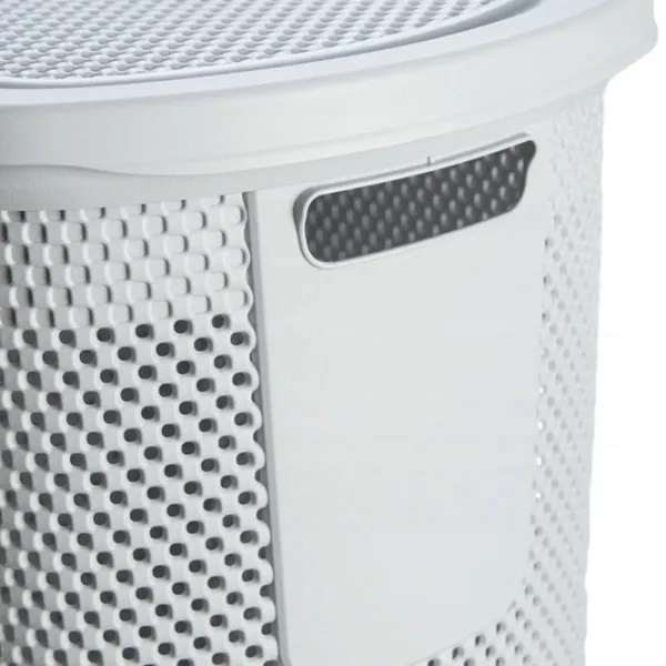Coș pentru rufe Keeeper Arne 58l / Plastic / Grey Nordic photo 4