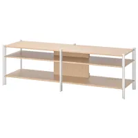 Тумба под телевизор Ikea Jattesta 49 x 160 x 40см / Бамбук