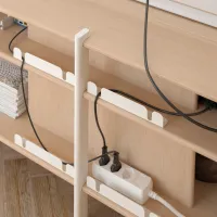 Тумба под телевизор Ikea Jattesta 49 x 160 x 40см / Бамбук photo 4