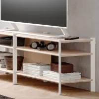 Тумба под телевизор Ikea Jattesta 49 x 160 x 40см / Бамбук photo 5