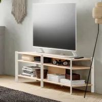 Тумба под телевизор Ikea Jattesta 49 x 160 x 40см / Бамбук photo 6