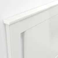 Кровать Ikea Songesand 4 140 x 200 см / Шпон / Белый photo 2