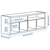 Тумба под телевизор Ikea Kallax 60 x 147 x 39см / ДСП photo 5