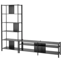 Тумба под телевизор Ikea Jattesta 194 x 240 x 40см / ДСП