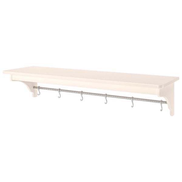 Полка Ikea Tornviken Сталь / Белый photo 1