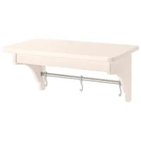 Полка Ikea Tornviken Сталь / Белый