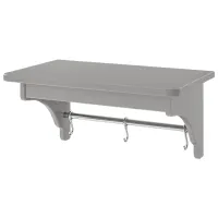 Полка Ikea Tornviken Сталь / Серый