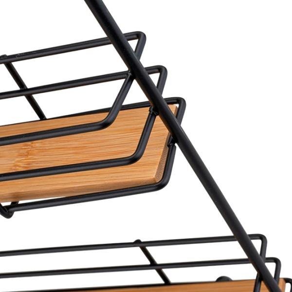 Полка Tadar Bamboo Shelves Металл / Бамбук photo 2