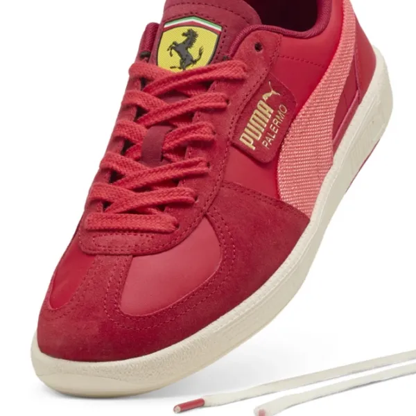 Ghete unisex Puma Ferrari Palermo Rosso Casual / Red photo 6