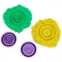 Nisip kinetic Spin Master Flowfetti Tube 3+ photo 2