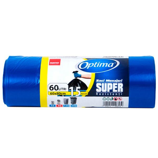 Мешки для мусора Sano Optima Количество в наборе - 15 photo 1