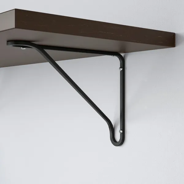 Полка Ikea Bergshult/Forlaggare ДСП / Черный-коричневый photo 5 Полка Ikea Bergshult/Forlaggare ДСП / Черный-коричневый photo 5