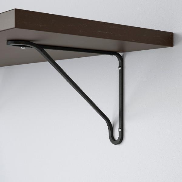 Полка Ikea Bergshult/Forlaggare ДСП / Черный-коричневый photo 5 Полка Ikea Bergshult/Forlaggare ДСП / Черный-коричневый photo 5