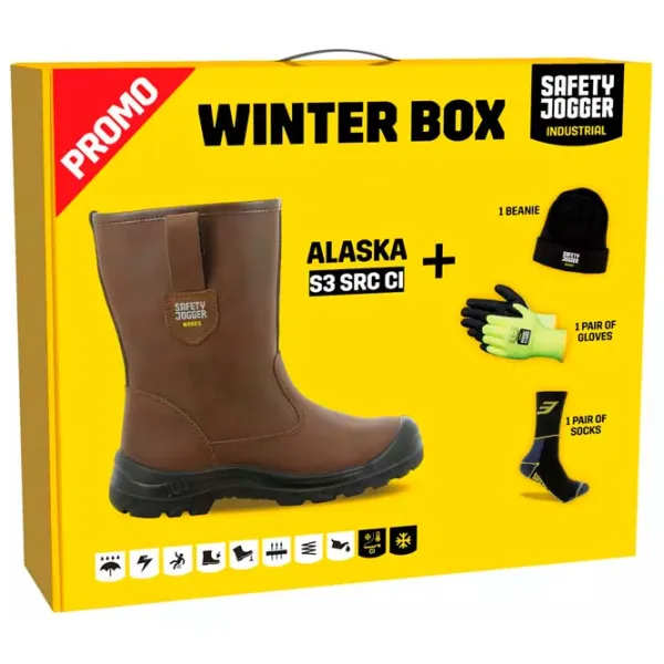 Cizme unisex SAFETY JOGGER PROMO ALASKA 39 / Blană artificială photo 1