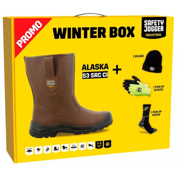 Cizme unisex SAFETY JOGGER PROMO ALASKA 46 / Blană artificială photo 1
