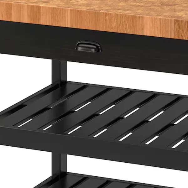 Insulă de bucătărie Ikea Vadholma Black / MDF photo 4 Insulă de bucătărie Ikea Vadholma Black / MDF photo 4