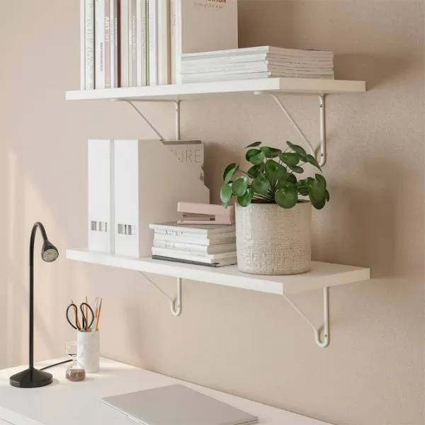 Полка Ikea Bergshult/Forlaggare ДСП / Белый photo 7 Полка Ikea Bergshult/Forlaggare ДСП / Белый photo 7