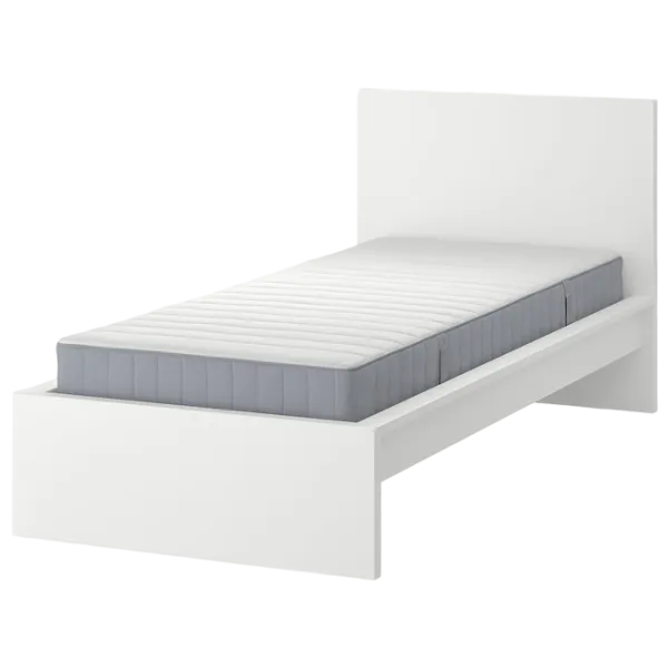 Pat Ikea Malm/Valevag 90 x 200 cm / Masiv / White photo 1