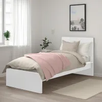 Кровать Ikea Malm/Valevag 90 x 200 см / Массив / Белый photo 6
