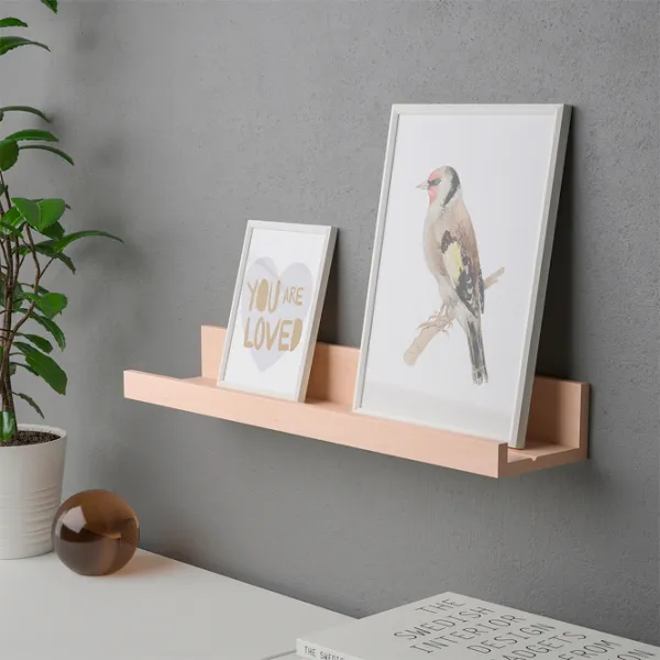 Raft Ikea Mosslanda MDF / Mesteacăn photo 3
