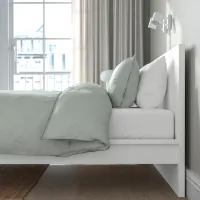 Кровать Ikea Malm/Valevag 140 x 200 см / Массив / Белый photo 4