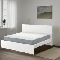 Кровать Ikea Malm/Valevag 140 x 200 см / Массив / Белый photo 7