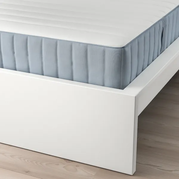 Кровать Ikea Malm/Valevag 140 x 200 см / Массив / Белый photo 8