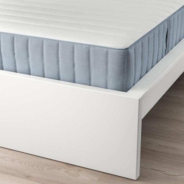Кровать Ikea Malm/Valevag 140 x 200 см / Массив / Белый photo 8