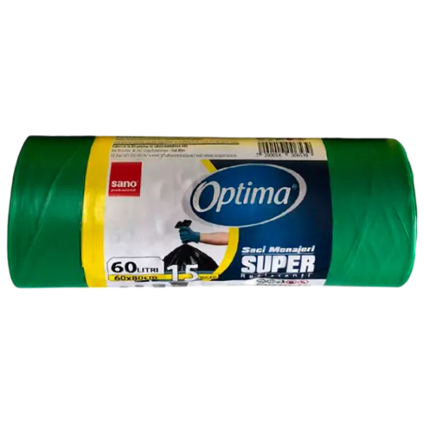 Мешки для мусора Sano Optima Количество в наборе - 15 photo 1