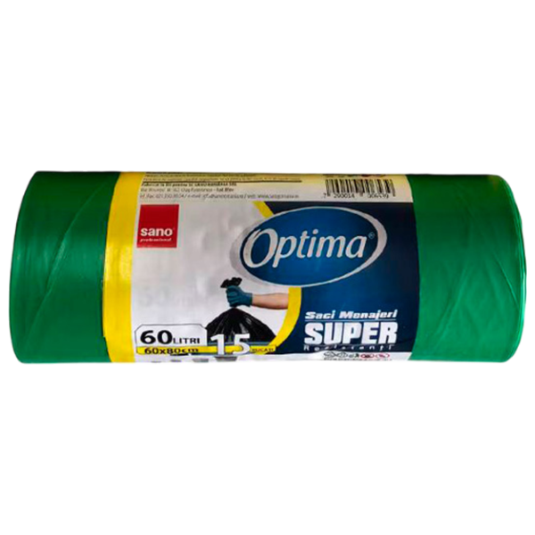 Мешки для мусора Sano Optima Количество в наборе - 15 photo 1