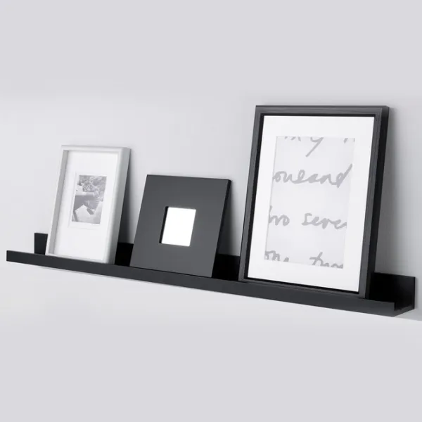 Полка Ikea Mosslanda МДФ / Черный photo 3