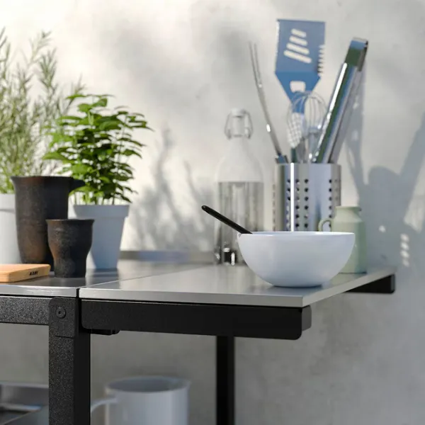 Insulă de bucătărie Ikea Grillskar Black / MDF photo 2 Insulă de bucătărie Ikea Grillskar Black / MDF photo 2