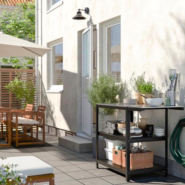 Insulă de bucătărie Ikea Grillskar Black / MDF photo 3 Insulă de bucătărie Ikea Grillskar Black / MDF photo 3