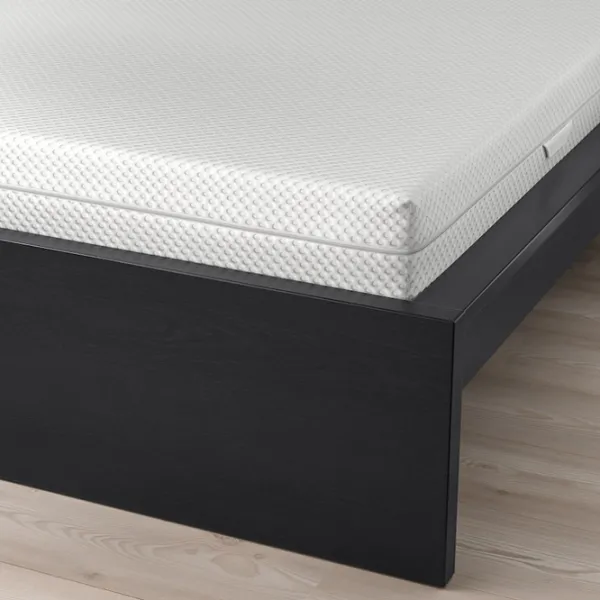 Pat Ikea Malm/Abygda 90 x 200 cm / Masiv / Black photo 7 Pat Ikea Malm/Abygda 90 x 200 cm / Masiv / Black photo 7