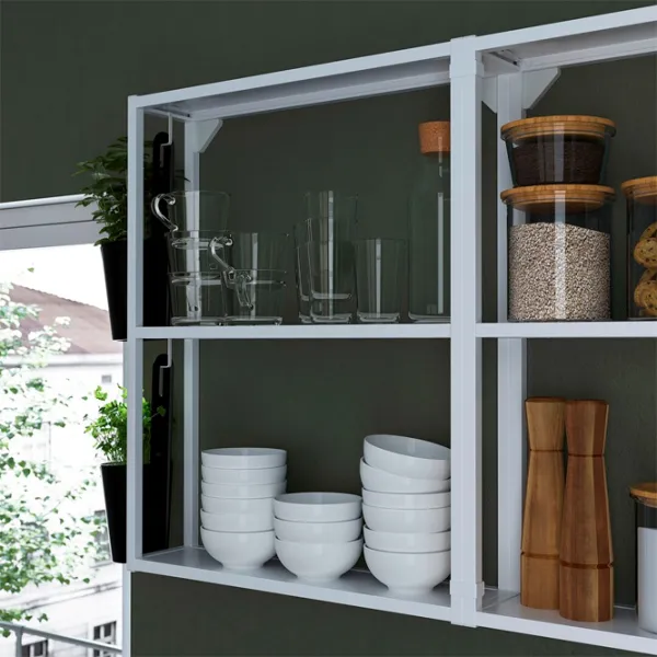 Полка Ikea Enhet Сталь / Белый photo 4 Полка Ikea Enhet Сталь / Белый photo 4