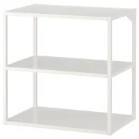 Полка Ikea Enhet Сталь / Белый