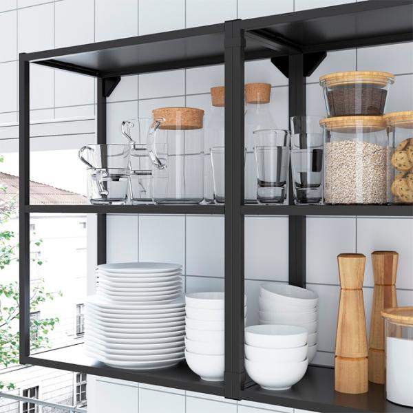 Полка Ikea Enhet Сталь / Антрацит photo 2 Полка Ikea Enhet Сталь / Антрацит photo 2