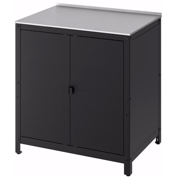 Insulă de bucătărie Ikea Grillskar Black / Oțel photo 1 Insulă de bucătărie Ikea Grillskar Black / Oțel photo 1