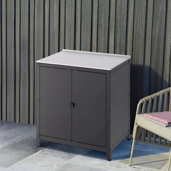 Insulă de bucătărie Ikea Grillskar Black / Oțel photo 2 Insulă de bucătărie Ikea Grillskar Black / Oțel photo 2