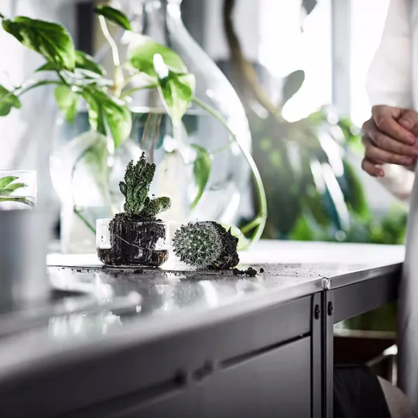 Insulă de bucătărie Ikea Grillskar Black / Oțel photo 3 Insulă de bucătărie Ikea Grillskar Black / Oțel photo 3