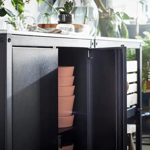 Insulă de bucătărie Ikea Grillskar Black / Oțel photo 4 Insulă de bucătărie Ikea Grillskar Black / Oțel photo 4