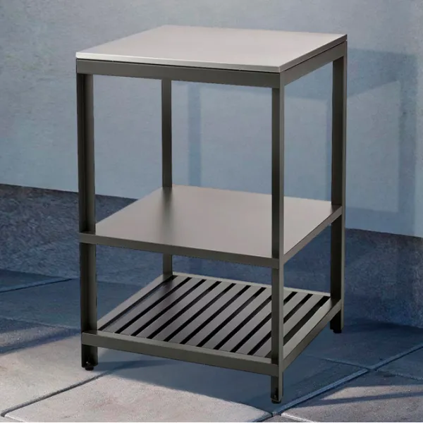 Insulă de bucătărie Ikea Batskar Dark Gray / Oțel photo 2 Insulă de bucătărie Ikea Batskar Dark Gray / Oțel photo 2