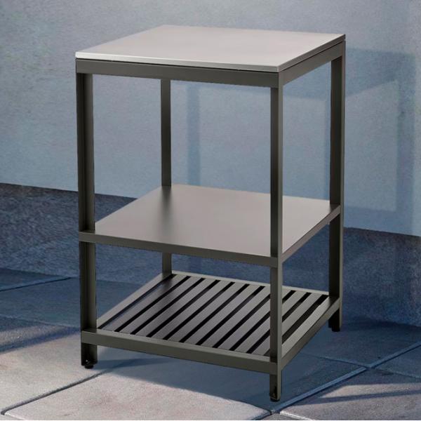 Insulă de bucătărie Ikea Batskar Dark Gray / Oțel photo 2 Insulă de bucătărie Ikea Batskar Dark Gray / Oțel photo 2