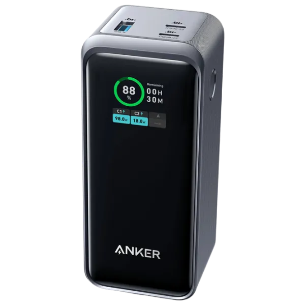 Power Bank Anker Prime 20000 mAh/ Black photo 1 Power Bank Anker Prime 20000 mAh/ Black photo 1