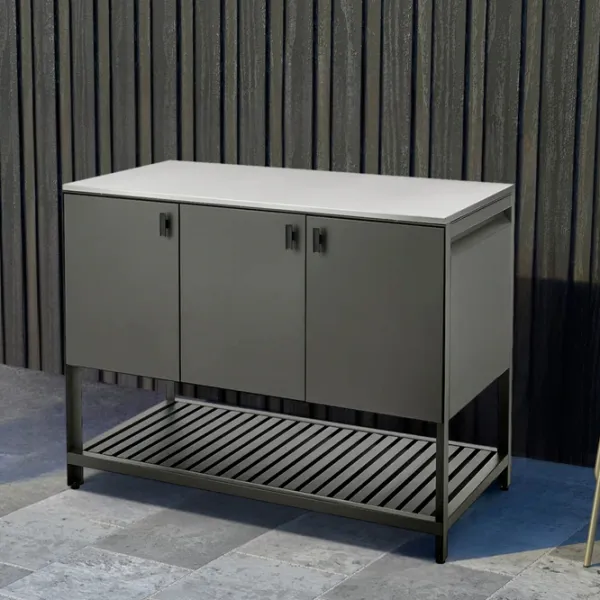 Insulă de bucătărie Ikea Batskar Dark Gray / Oțel photo 2 Insulă de bucătărie Ikea Batskar Dark Gray / Oțel photo 2